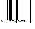 Barcode Image for UPC code 096200009721