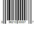 Barcode Image for UPC code 096210000077