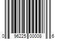 Barcode Image for UPC code 096225000086