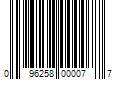 Barcode Image for UPC code 096258000077