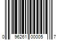 Barcode Image for UPC code 096261000057