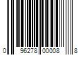 Barcode Image for UPC code 096278000088