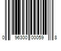 Barcode Image for UPC code 096300000598