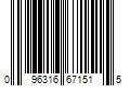 Barcode Image for UPC code 096316671515