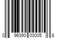 Barcode Image for UPC code 096390000058