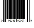 Barcode Image for UPC code 096393000079