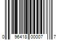 Barcode Image for UPC code 096418000077