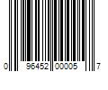 Barcode Image for UPC code 096452000057