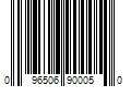 Barcode Image for UPC code 096506900050. Product Name: ForceField Shoe Crease Preventer, Medium, White