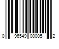 Barcode Image for UPC code 096549000052