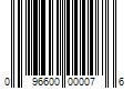 Barcode Image for UPC code 096600000076