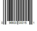 Barcode Image for UPC code 096600000151