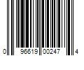 Barcode Image for UPC code 096619002474