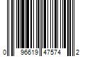 Barcode Image for UPC code 096619475742