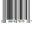 Barcode Image for UPC code 096619750757