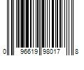 Barcode Image for UPC code 096619980178