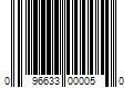 Barcode Image for UPC code 096633000050