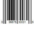 Barcode Image for UPC code 096675300316