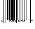 Barcode Image for UPC code 096675700987