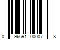 Barcode Image for UPC code 096691000078