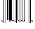 Barcode Image for UPC code 096700000075