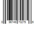 Barcode Image for UPC code 096749702756