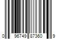 Barcode Image for UPC code 096749873609