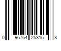 Barcode Image for UPC code 096764253158