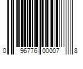 Barcode Image for UPC code 096776000078