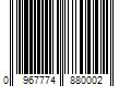 Barcode Image for UPC code 09677748800028