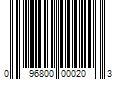 Barcode Image for UPC code 096800000203