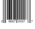 Barcode Image for UPC code 096807000077