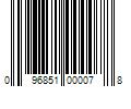 Barcode Image for UPC code 096851000078