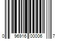 Barcode Image for UPC code 096916000067