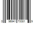 Barcode Image for UPC code 096941700819