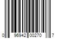 Barcode Image for UPC code 096942002707