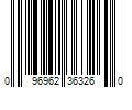 Barcode Image for UPC code 096962363260