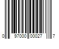 Barcode Image for UPC code 097000000277