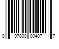 Barcode Image for UPC code 097000004077