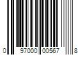 Barcode Image for UPC code 097000005678