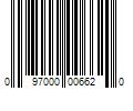 Barcode Image for UPC code 097000006620