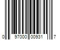 Barcode Image for UPC code 097000009317