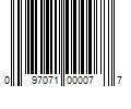 Barcode Image for UPC code 097071000077