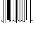 Barcode Image for UPC code 097100000047