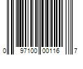 Barcode Image for UPC code 097100001167