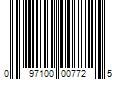 Barcode Image for UPC code 097100007725