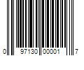 Barcode Image for UPC code 097130000017