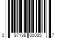 Barcode Image for UPC code 097138000057