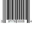 Barcode Image for UPC code 097179000054