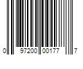 Barcode Image for UPC code 097200001777